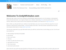 Tablet Screenshot of andywhittaker.com